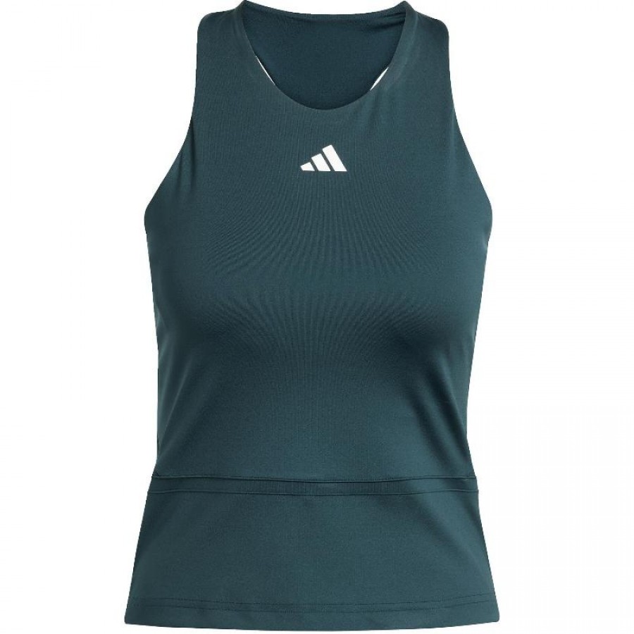 Camiseta Midi Adidas Y-Tank Verde Aurora para Mulheres  Oferta + Barato