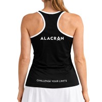 Camiseta Alacran Wild Negro Mujer PADELPOINT