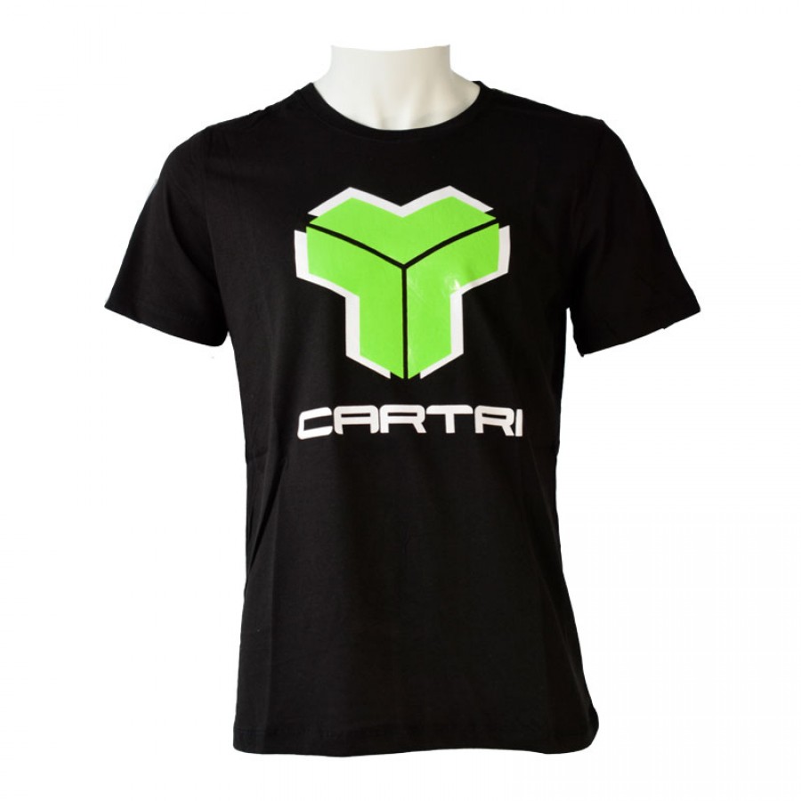 Algodon Cartri Treinador 1.0 Camisa de Fluor Preto  PADELPOINT Algodon Cartri Treinador 1.0 Camisa de Fluor Preto