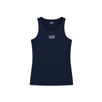 T-shirt femme Armani EA7 Ventus 7 Tennis Pro Bleu foncé