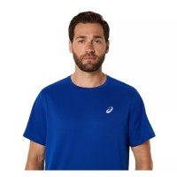 Asics Core SS Top T-Shirt Bleu Electrique  Offre - Pas cher