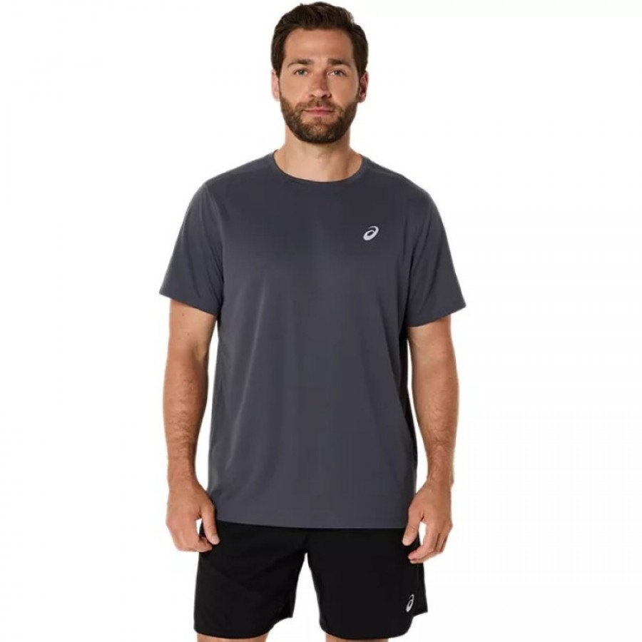 Camiseta Asics Core SS Top Gris Graphite  Oferta + Barato