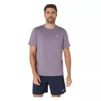 Asics Core SS Top T-Shirt Gris Lavande  Offre - Pas cher