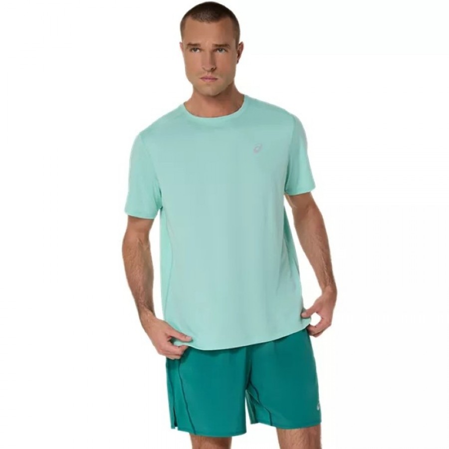 Camiseta Asics Core SS Top Verde Claro  Oferta + Barato