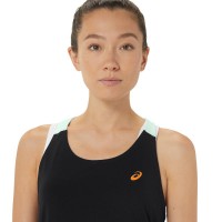 Camiseta Asics Court Performance Negro Menta Mujer  Offer + Cheap