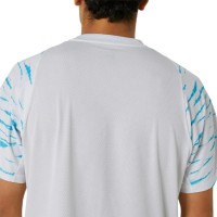 Asics Game Glossy White T-Shirt  Offer + Cheap