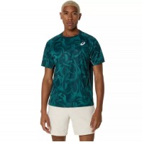 Camiseta Asics Game SS Top Verde Saxon  Oferta + Barato