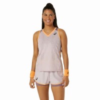 Camiseta Asics Match Pink para Mulheres  Oferta + Barato