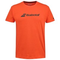 Esercitazione Camiseta Babolat Rojo Naranja