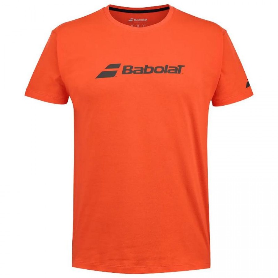 Esercitazione Camiseta Babolat Rojo Naranja