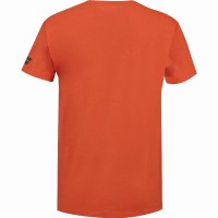 Camiseta Babolat Exercise Rojo Naranja Junior