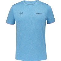Babolat Juan Lebron Blue Pink T-Shirt  Offer + Cheap