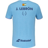 Babolat Juan Lebron Blue Pink T-Shirt  Offer + Cheap