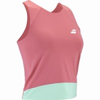 Camiseta Babolat Perf Rosa Mujer