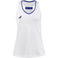 Camiseta Babolat joue Blanco Junior