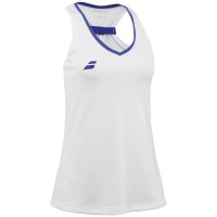 Camiseta Babolat joue Blanco Junior