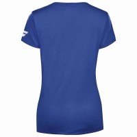 Camiseta Babolat giocano Capsleeve Azul Blanco Junior