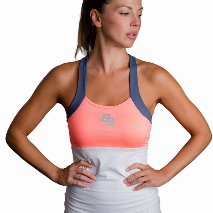 Camiseta BB Nube Blanco Coral Gris  Oferta + Barato