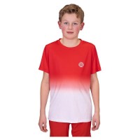 Bidi Badu Crew Gradiant Vermelho Branco Camiseta Junior  Oferta + Barato