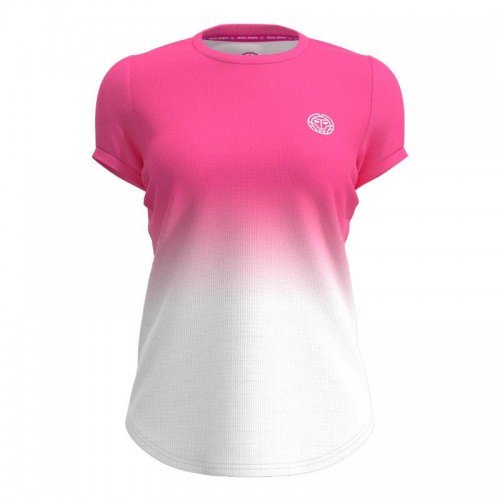Bidi Badu Crew Gradiant Tee Rose Blanc T-shirt femme Bidi Badu Crew Gradiant Tee Rose Blanc T-shirt femme
