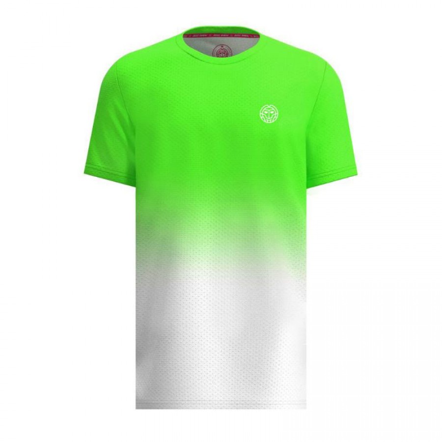 Camiseta Bidi Badu Crew Gradiant Verde Neon Blanco  Oferta + Barato