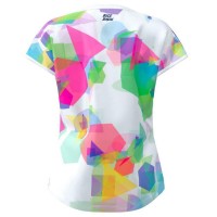 Bidi Badu Kaleido Capsleeve Branco Mix Camiseta Junior  Oferta + Barato