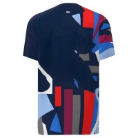 Bidi Badu New York T-Shirt Bleu Fonce Rouge  Offre - Pas cher