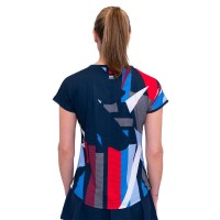 Camiseta Bidi Badu New York Capsleeve Azul Oscuro Rojo Mujer  Oferta + Barato