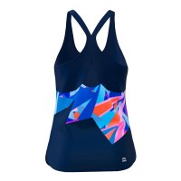 T-shirt Azul Escuro Bidi Badu Spike para Mulher  Oferta + Barato