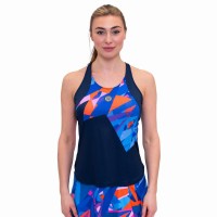 T-shirt Azul Escuro Bidi Badu Spike para Mulher  Oferta + Barato