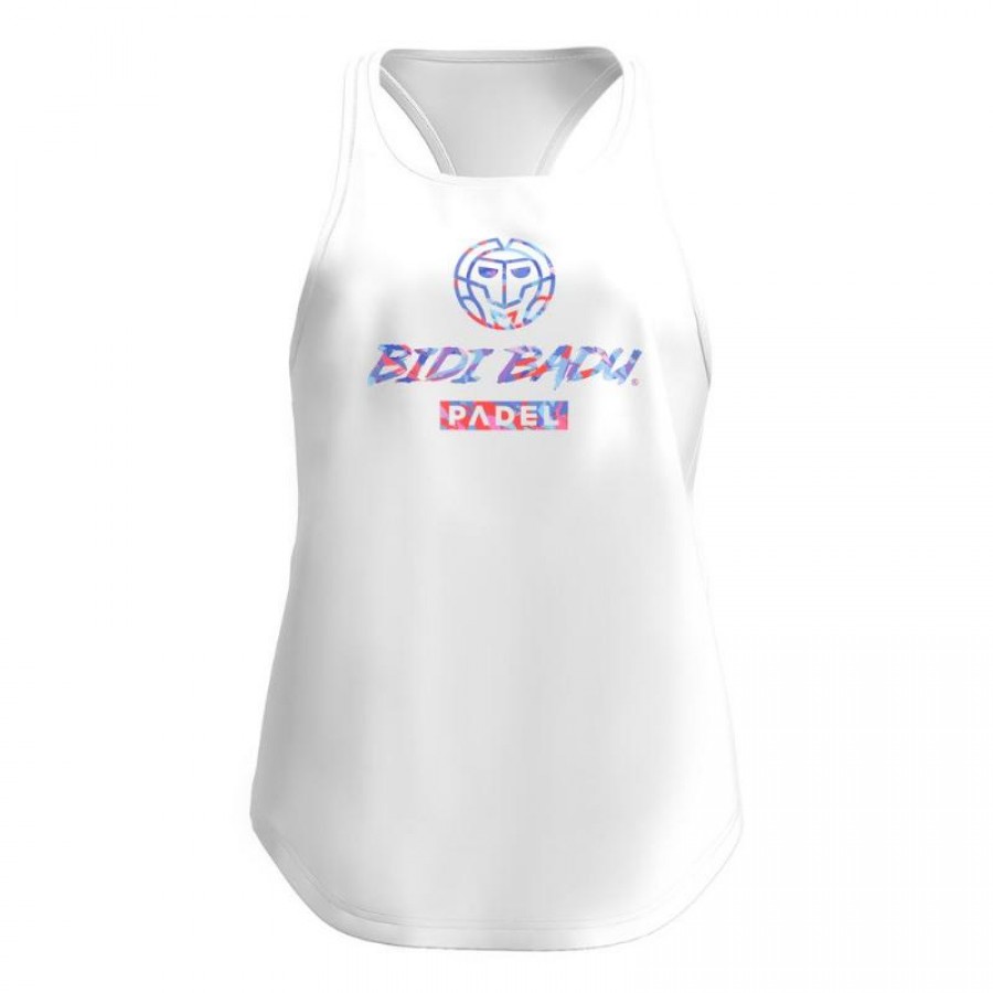 Bidi Badu Spike Chill Blanc T-Shirt Femme  Offre - Pas cher