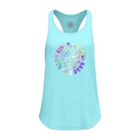 Camiseta Bidi Badu Tirantes Melbourne Chill Aqua Mujer  Oferta + Barato