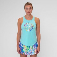 Camiseta Bidi Badu Tirantes Melbourne Chill Aqua Mujer  Oferta + Barato