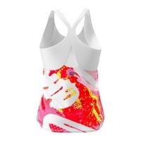 Camiseta Bidi Badu Tirantes Wild Arts Blanco Mix Mujer  Oferta + Barato