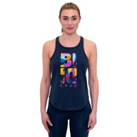 Bidi Badu T-shirt pour femme Twiggy Chill Dark Blue Mix  Offre - Pas cher