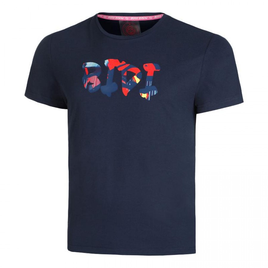 Camiseta Bidi Badu Wild Arts Chill Azul Oscuro Rojo Mix  Oferta + Barato