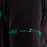 Camiseta Black Crown Atlanta Negro Verde  Oferta + Barato