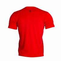 T-shirt noir Crown Inca rouge  Offre - Pas cher