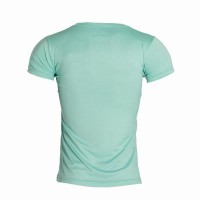 T-shirt noir Crown Inca vert Aqua  PADELPOINT T-shirt noir Crown Inca vert Aqua