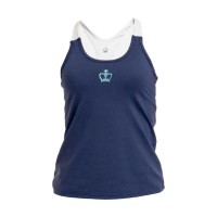 Black Crown Tallinn Bleu Blanc T-Shirt  PADELPOINT Black Crown Tallinn Bleu Blanc T-Shirt