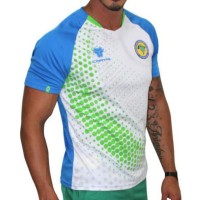 Brésil Eitor Bleu Blanc T-Shirt - Barata Oferta Outlet