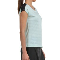 T-shirt bicolore Bullpadel Adoros Vert d?Eau  Offre - Pas cher