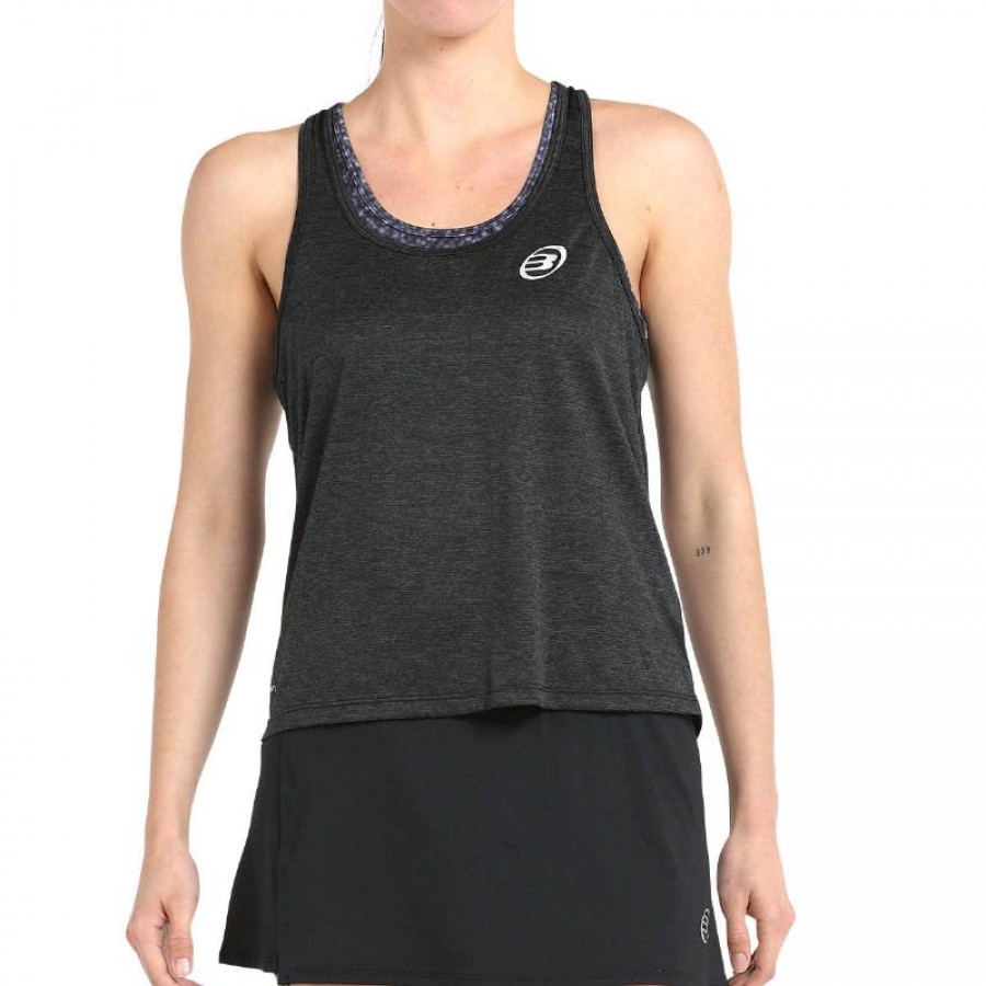 Bullpadel Basan T-shirt Vigore Noir  Offre - Pas cher