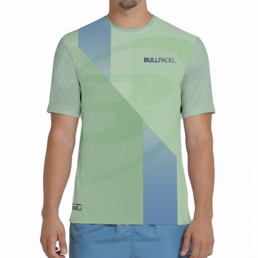 Camiseta Bullpadel Brumo Apple Green  Oferta + Barato
