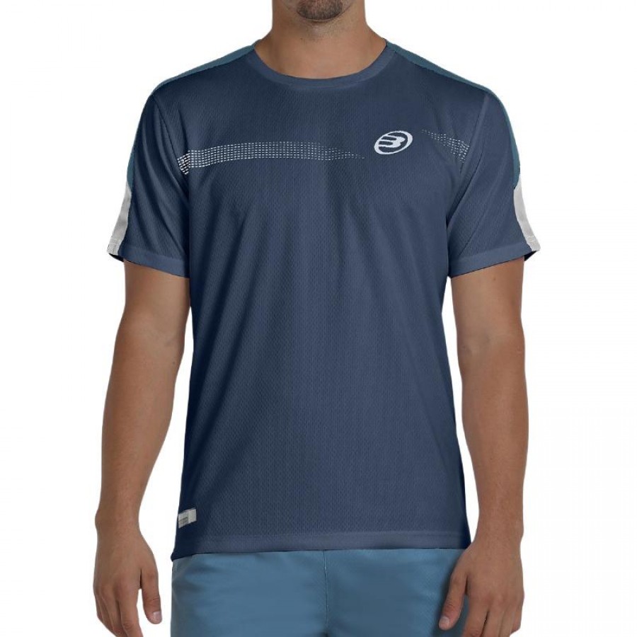 Bullpadel Caldel Navy Blue T-Shirt  Offer + Cheap