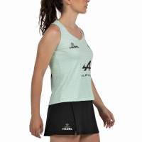 Bullpadel Claudia Fernandez Premier Padel Adies T-Shirt Vert Eau  Offre - Pas cher