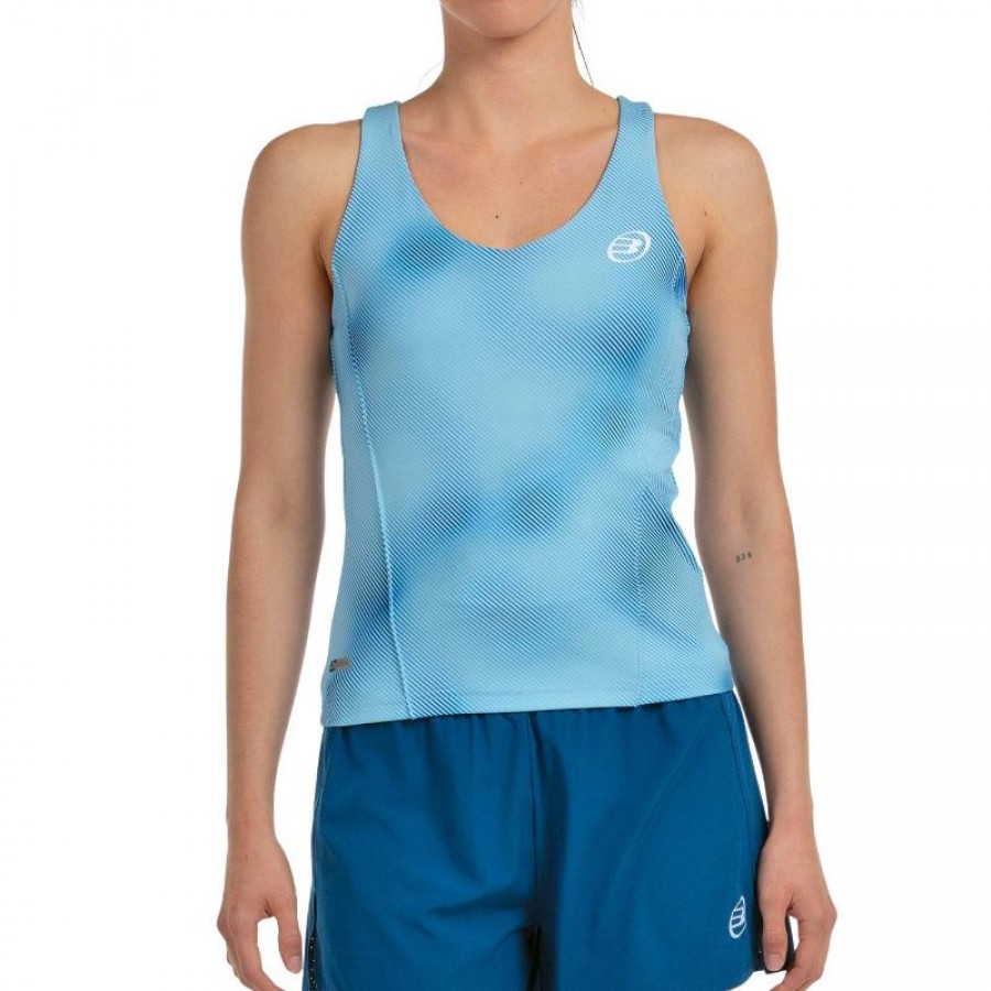 Camiseta Bullpadel Dan Azul Claro  Oferta + Barato