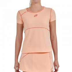 Camiseta Bullpadel Delfi Brea Albala Laranja Pastel