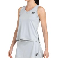 Bullpadel Diles T-shirt bicolore gris perle  Offre - Pas cher