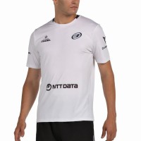 Bullpadel Juan Tello Premier Padel Lili T-Shirt Blanc  Offre - Pas cher